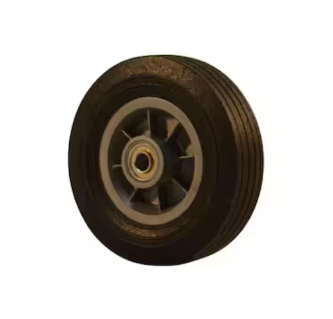 Rueda de repuesto para carretilla de mano de goma negra con capacidad de 300 libras de Milwaukee DCR0997