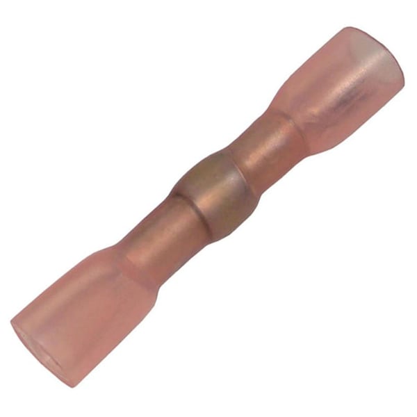 Conector de cable retráctil termocontraíble Pico para soldadura por crimpado, 22-16 AWG rojo, paquete de 5 - 2254PT