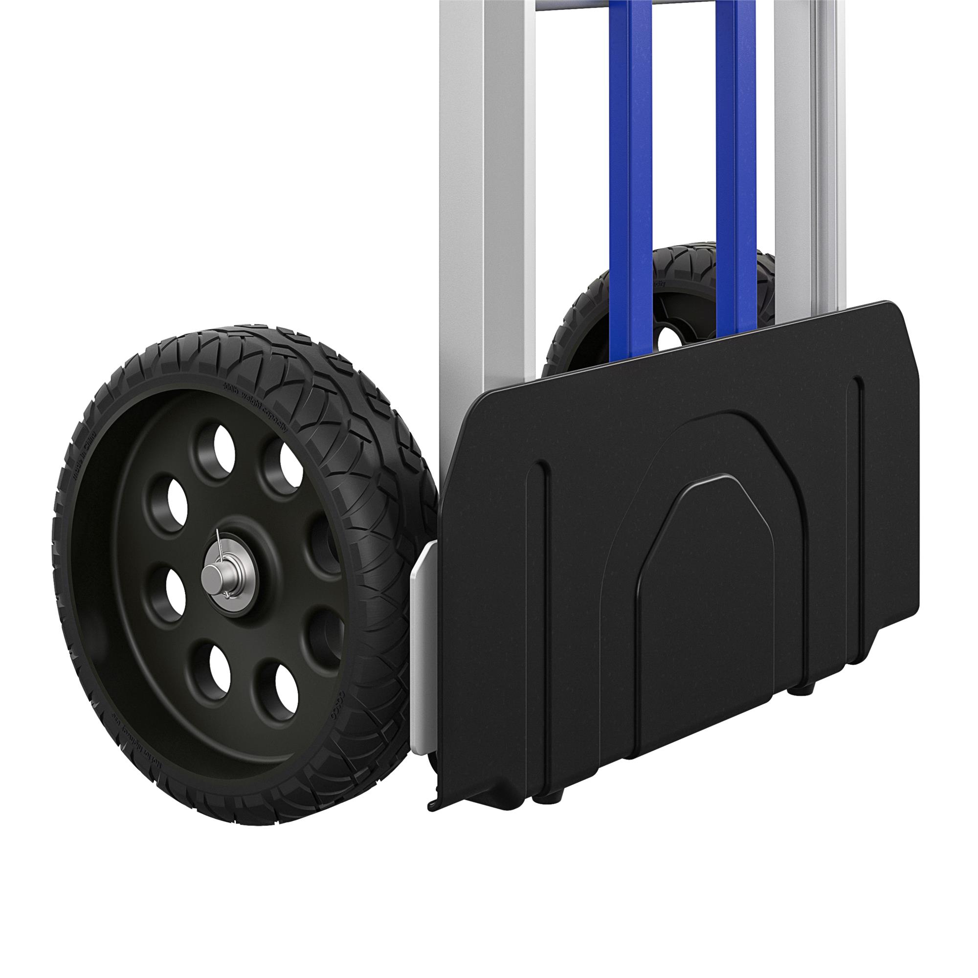 Carretilla de mano convertible de aluminio azul con capacidad de 800 libras y 4 ruedas Cosco 12253BLU1E