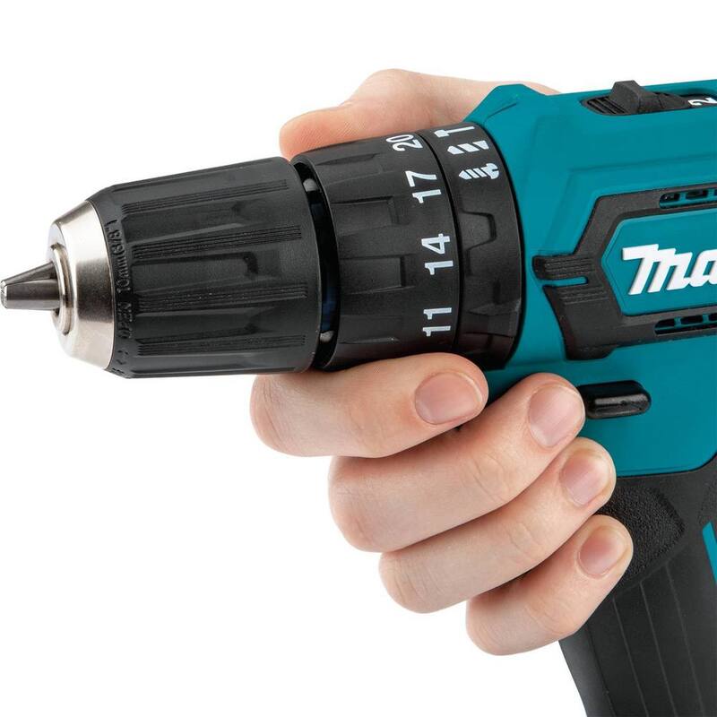 Kit de Martillo Atornillador Makita 12V max CXT de 3/8 pulgadas con batería de iones de litio de 2.0 Ah - PH06R1