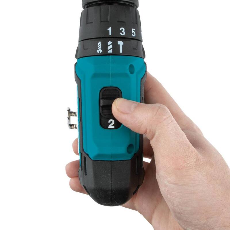 Kit de Martillo Atornillador Makita 12V max CXT de 3/8 pulgadas con batería de iones de litio de 2.0 Ah - PH06R1