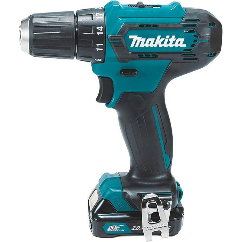 Kit de Martillo Atornillador Makita 12V max CXT de 3/8 pulgadas con batería de iones de litio de 2.0 Ah - PH06R1