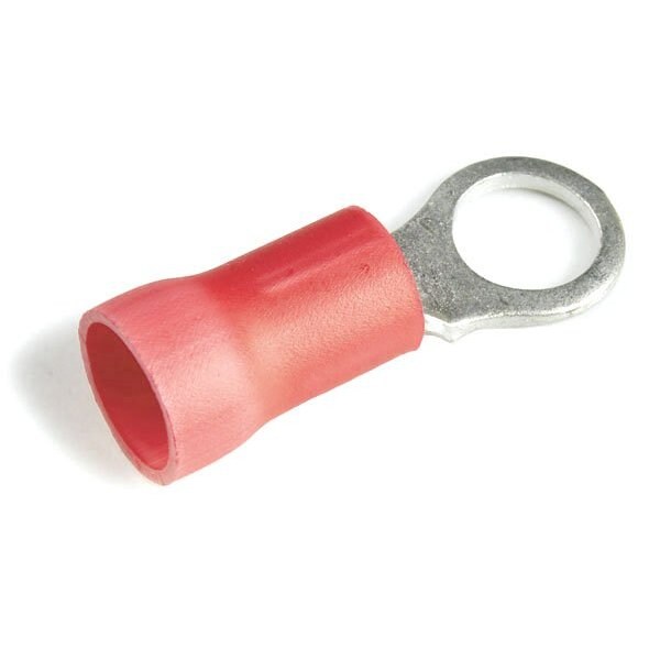 Terminal de Anillo de Vinilo de 8 AWG con Perno de 3/8 pulgadas PK - 84-2707