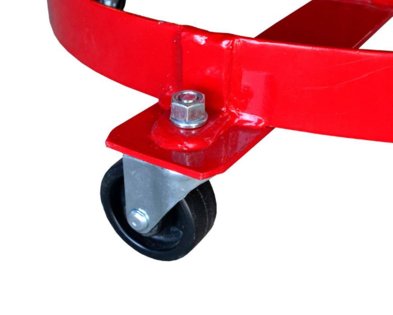Carretilla de acero roja de 4 ruedas con capacidad de 800 libras de Milwaukee DC40146