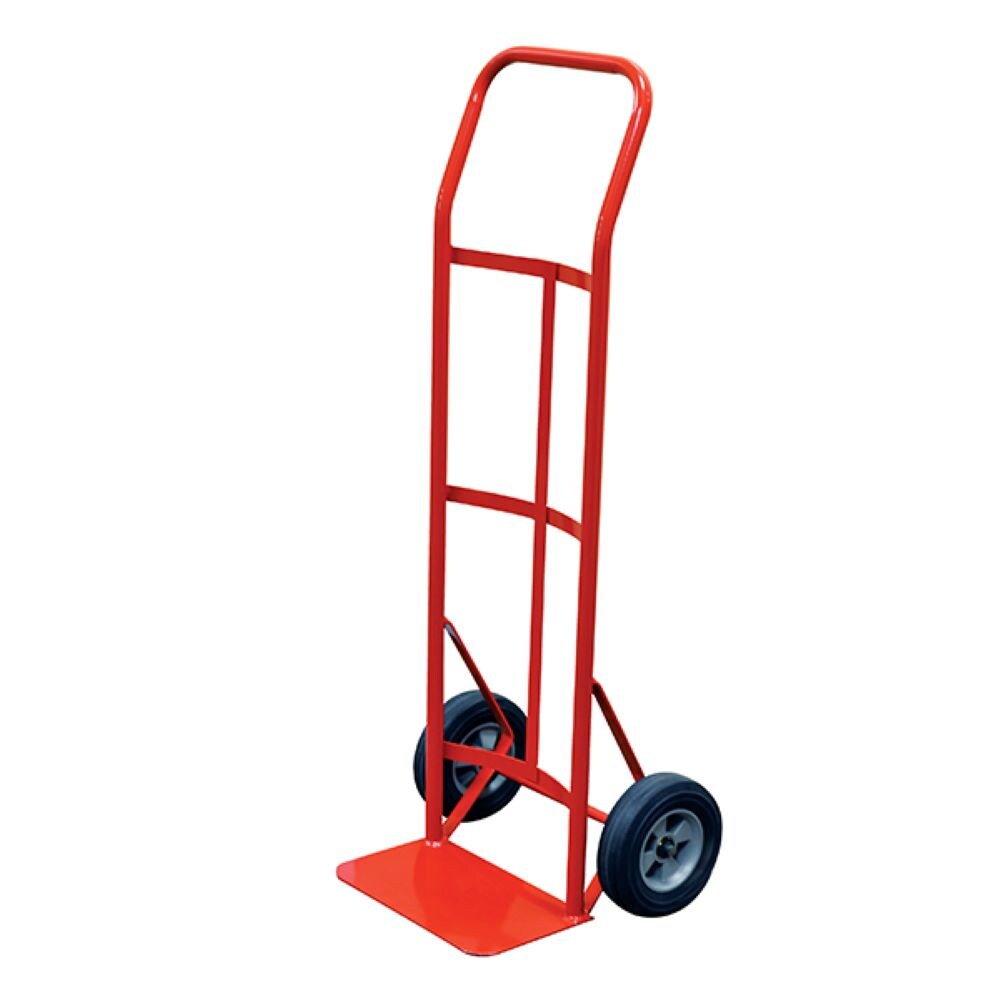 Carretilla de mano estándar de acero rojo de 2 ruedas Milwaukee con capacidad de 600 libras DC47109