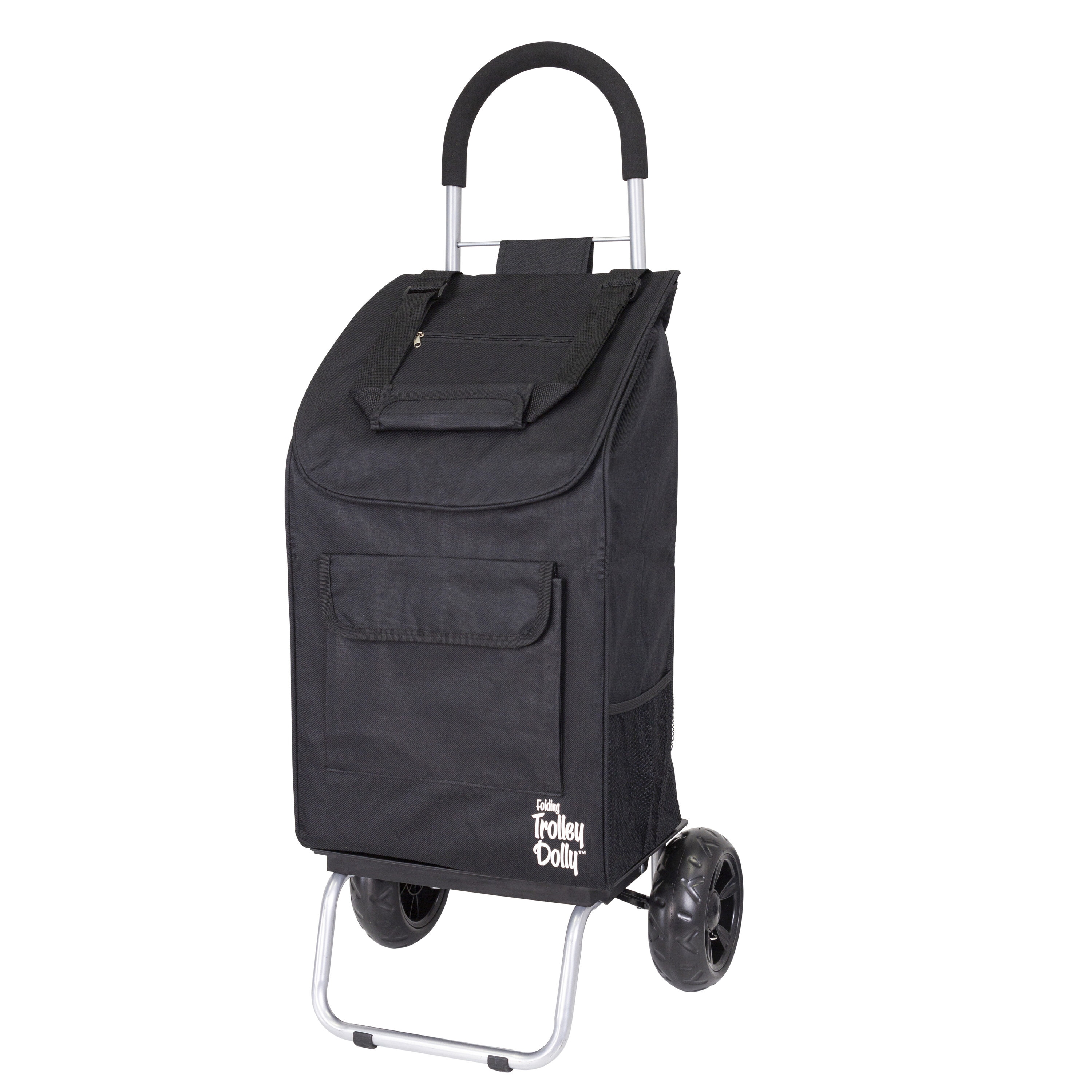 Diablito de acero negro de 2 ruedas con capacidad de 110 libras de dbest products 01-517MB