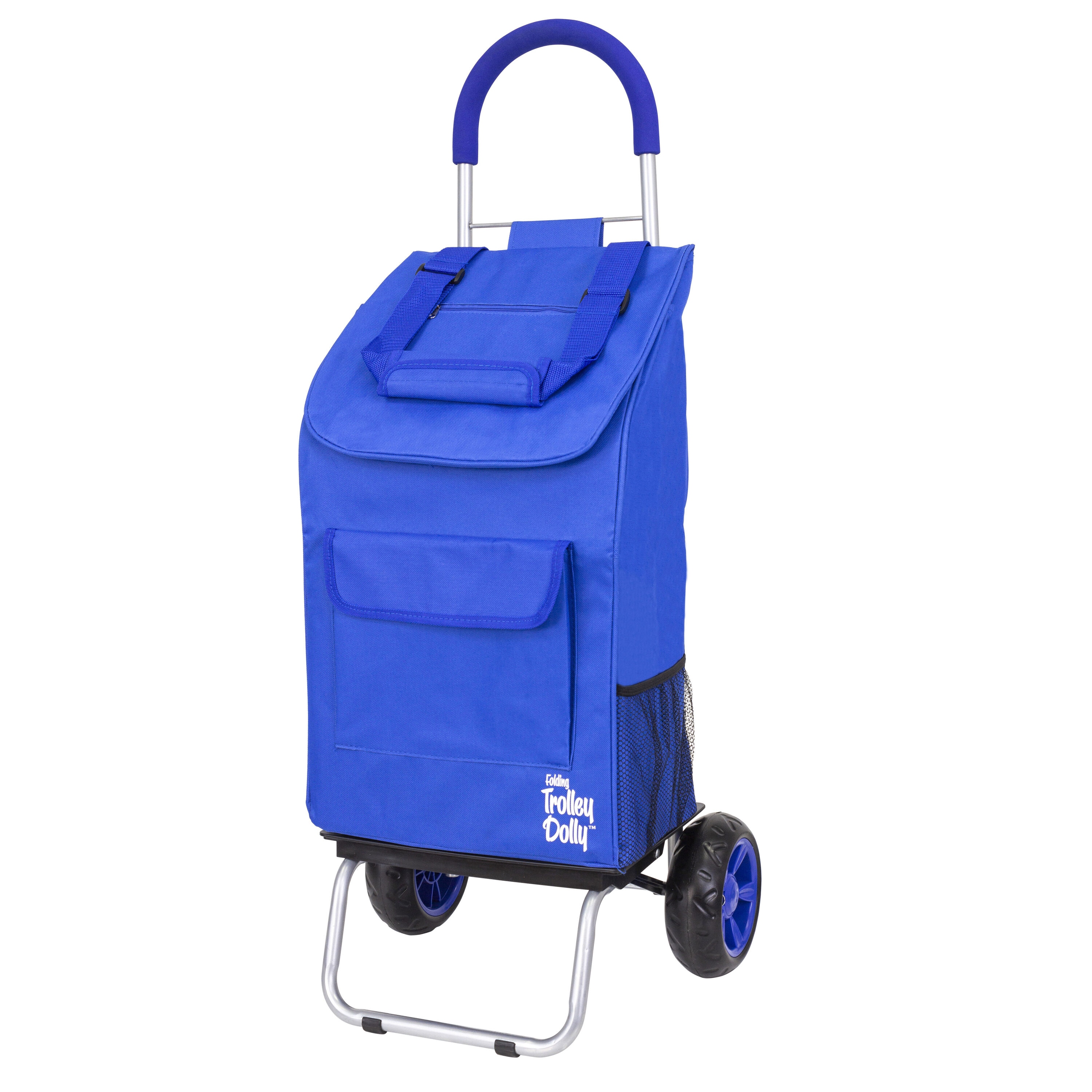 Carretilla Azul de Acero de 2 Ruedas con Capacidad de 110 Libras de dbest products 01-060MB