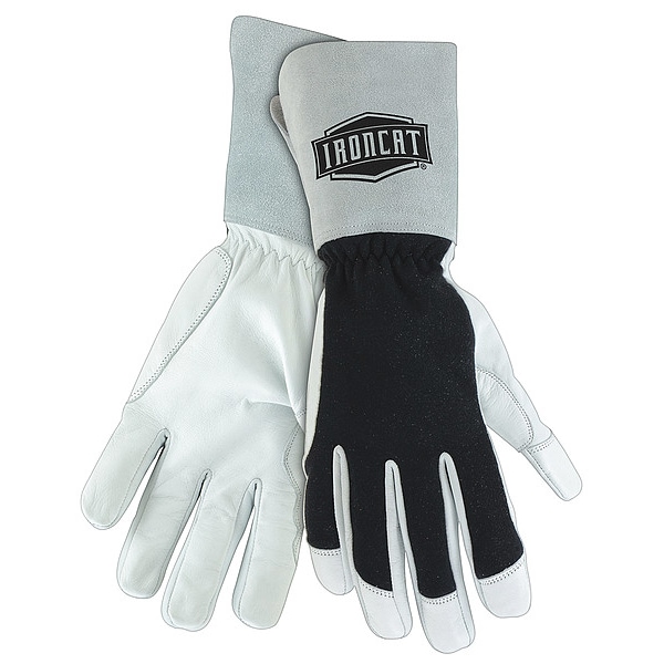 Guantes de soldadura Ironcat TIG, palma de piel de cabra, M, PR - 9073/M
