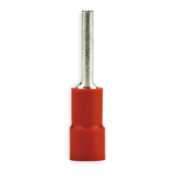 Terminal de espiga de vinilo de 3M para cable de 22-18 AWG, longitud de espiga de 0.47 pulgadas, paquete de 100 - MVU18-47PX-A