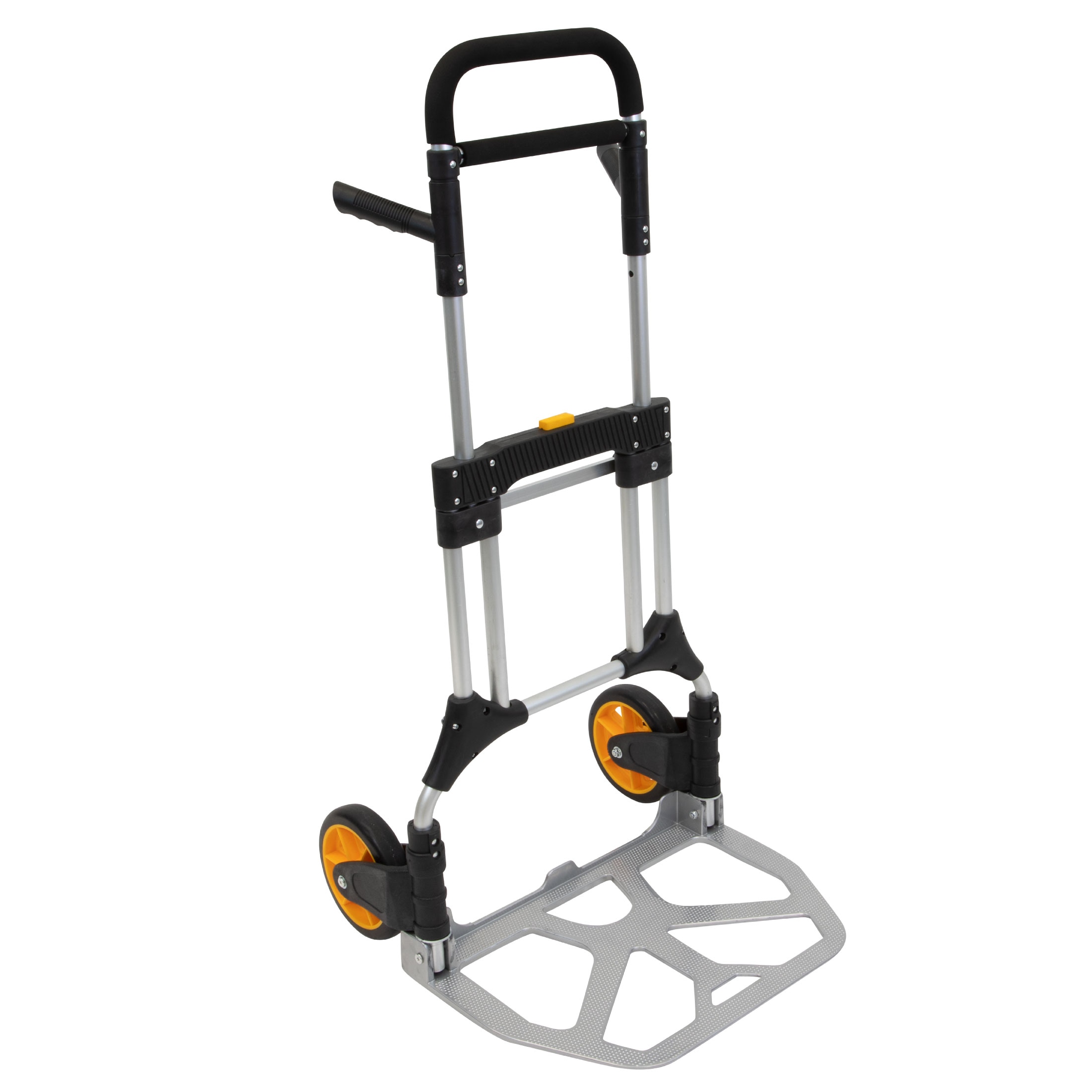 ¡Montar! Capacidad de 440 libras. Carretilla de aluminio de 4 ruedas en varios colores/acabados MI-952