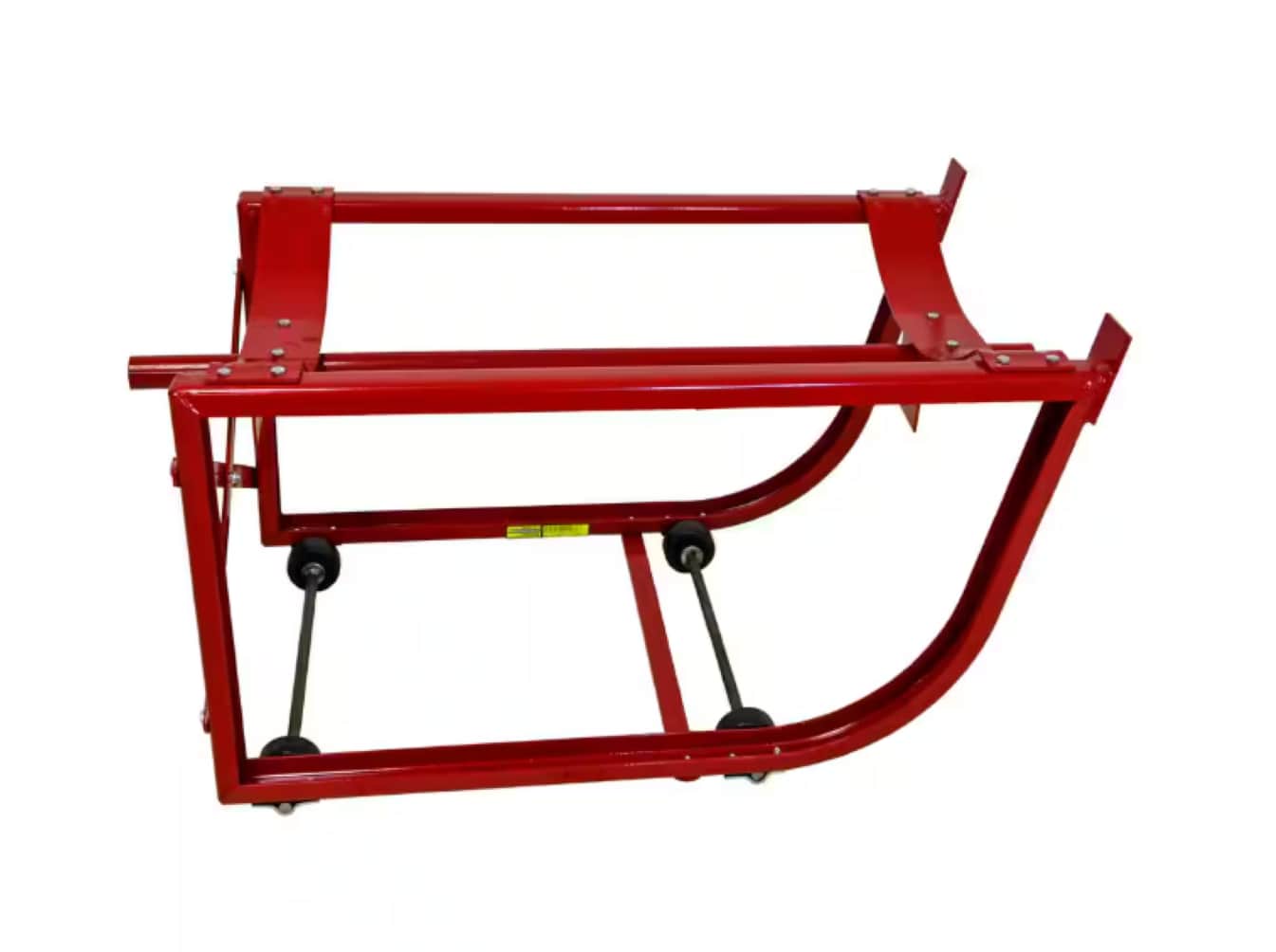 Carrito de acero rojo de 4 ruedas con capacidad de 800 libras Milwaukee DC40158