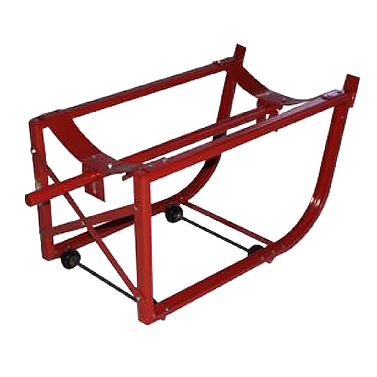 Carrito de acero rojo de 4 ruedas con capacidad de 800 libras Milwaukee DC40158