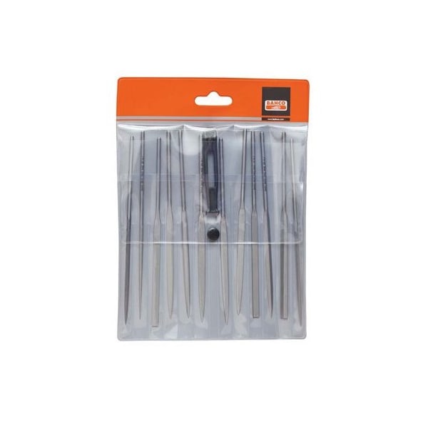 Bahco Bahco Smooth File Set, 5-1/2", 12 pcs. - 2-472-14-2-0