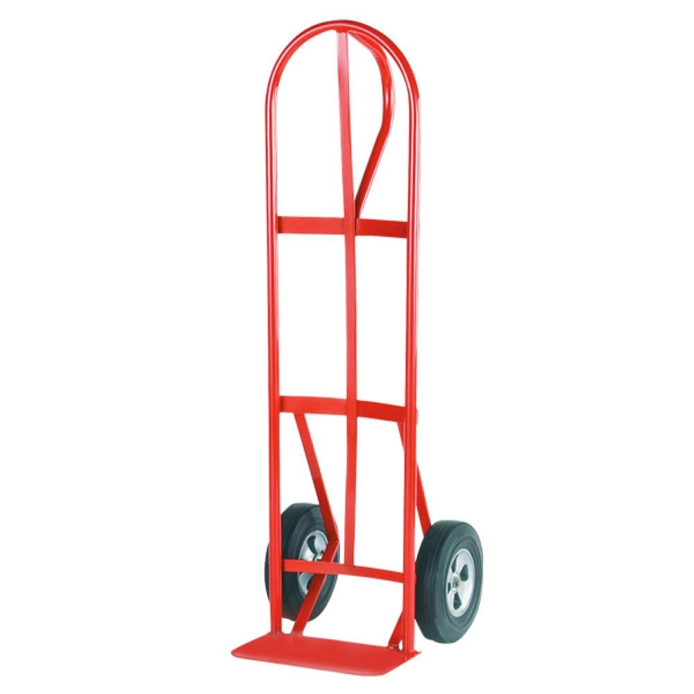 Carretilla de mano de acero rojo pesada con capacidad de 800 libras y 2 ruedas Milwaukee DC47118