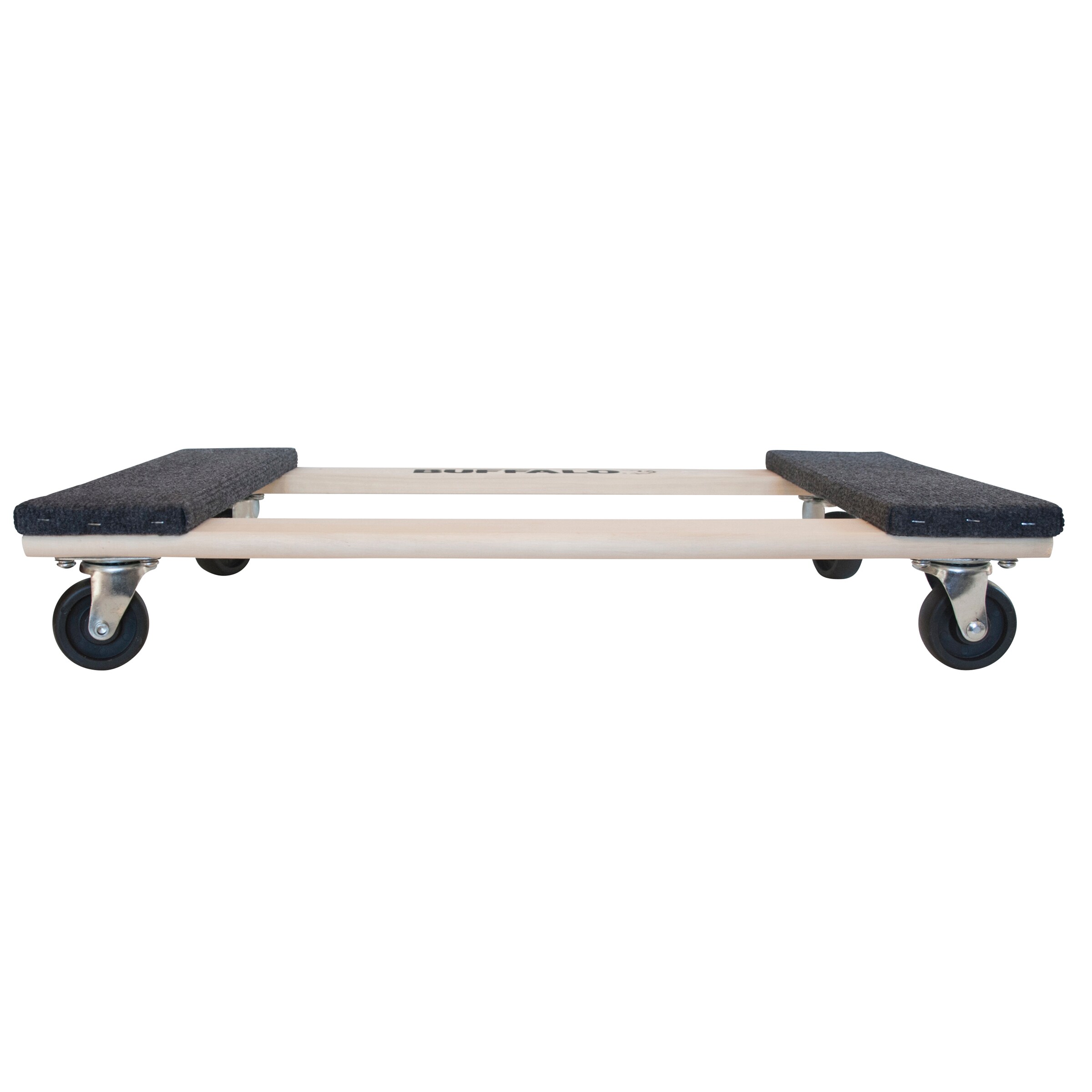 Mueble con ruedas de madera negra de Buffalo Tools con capacidad de 1000 libras