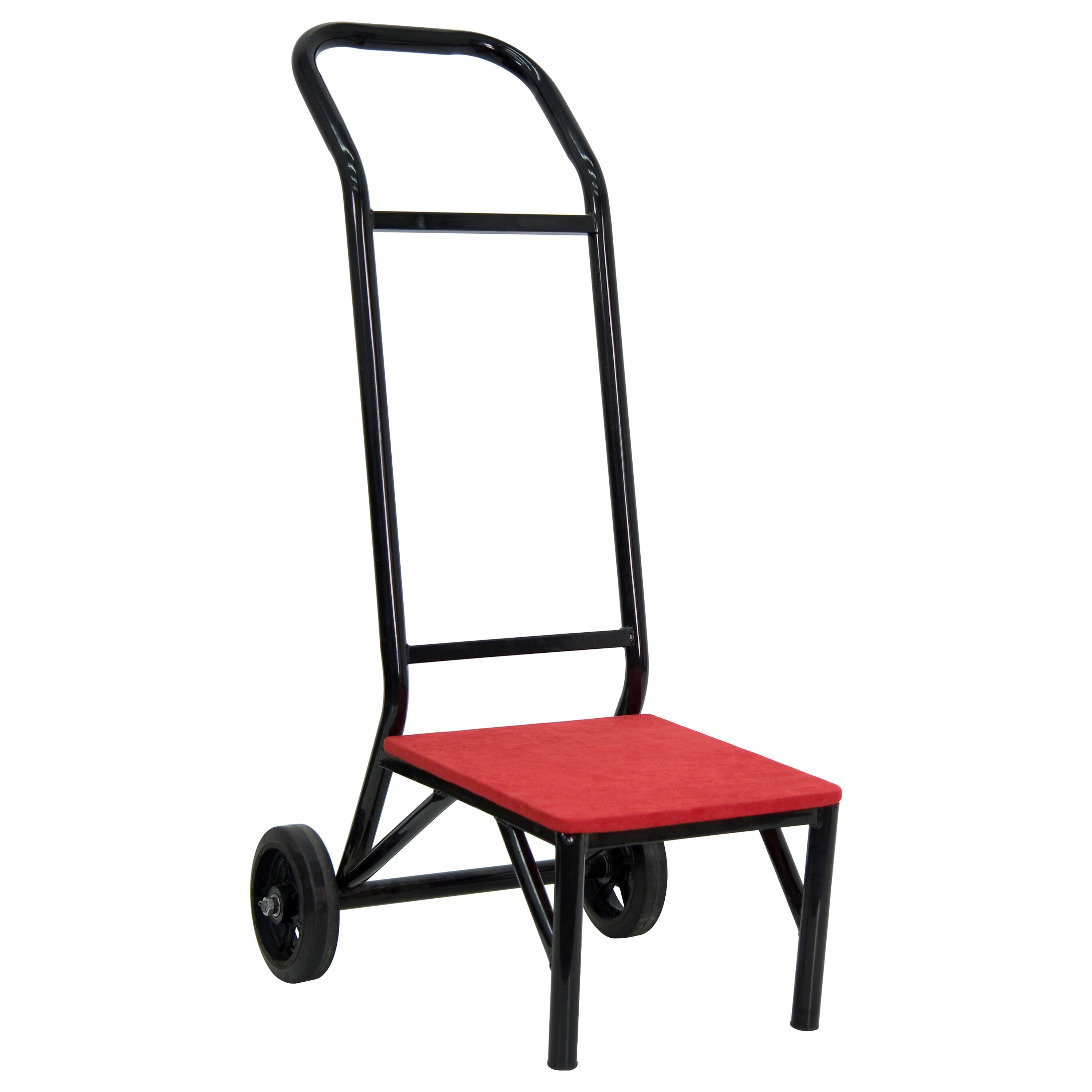 Carrito de transporte de muebles de acero rojo de 2 ruedas con capacidad de 1800 lbs. de Flash Furniture 847254007429