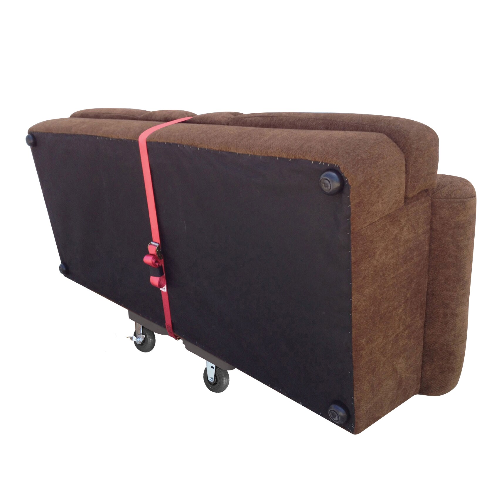Dolly de plástico negro de 4 ruedas con capacidad de 1600 lb Snap-Loc SL1600D6B