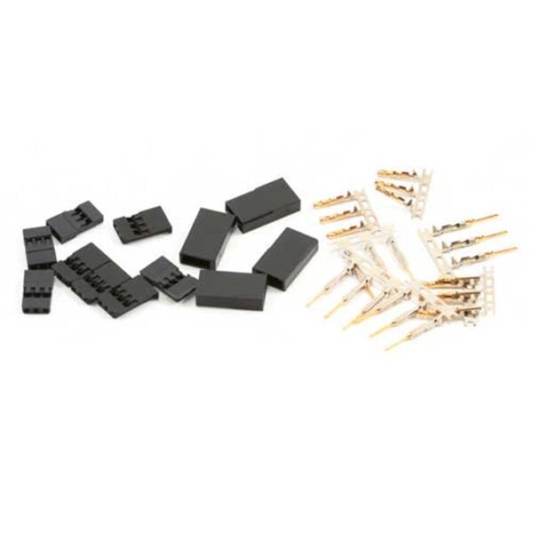Conectores de servo estilo Futaba, 4 pares - Protek Rc PTK5008