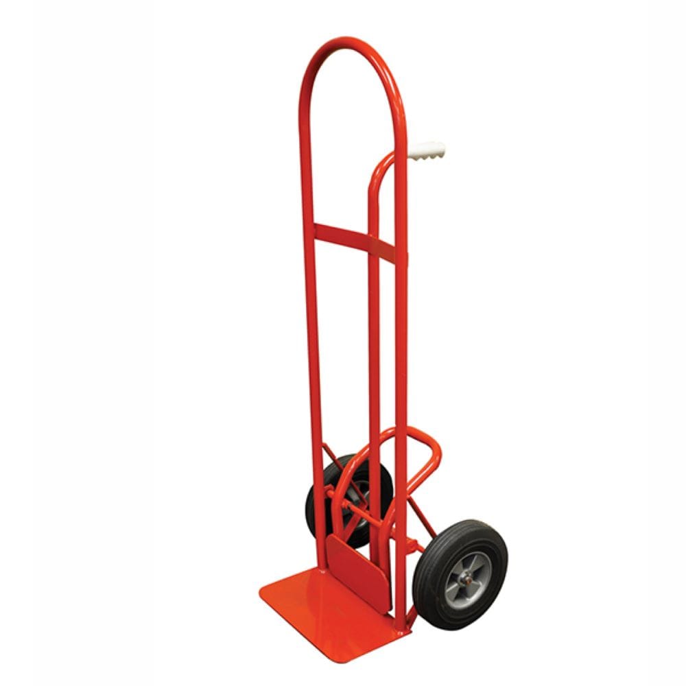 Carretilla de mano estándar de acero rojo con capacidad de 800 lbs y 2 ruedas Milwaukee DC47025
