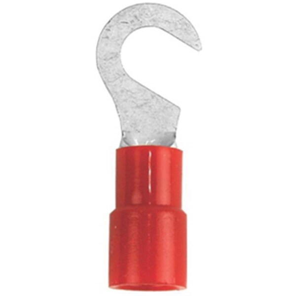 Terminales de gancho aislados de vinilo para cableado especial - 22-18 ga., 8 pulgadas - ST433259
