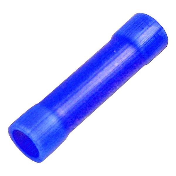 Conector de tope aislado con borde en vinilo Pico para barril con costura en tope, 16-14 AWG Azul, 20PK - 1800KT