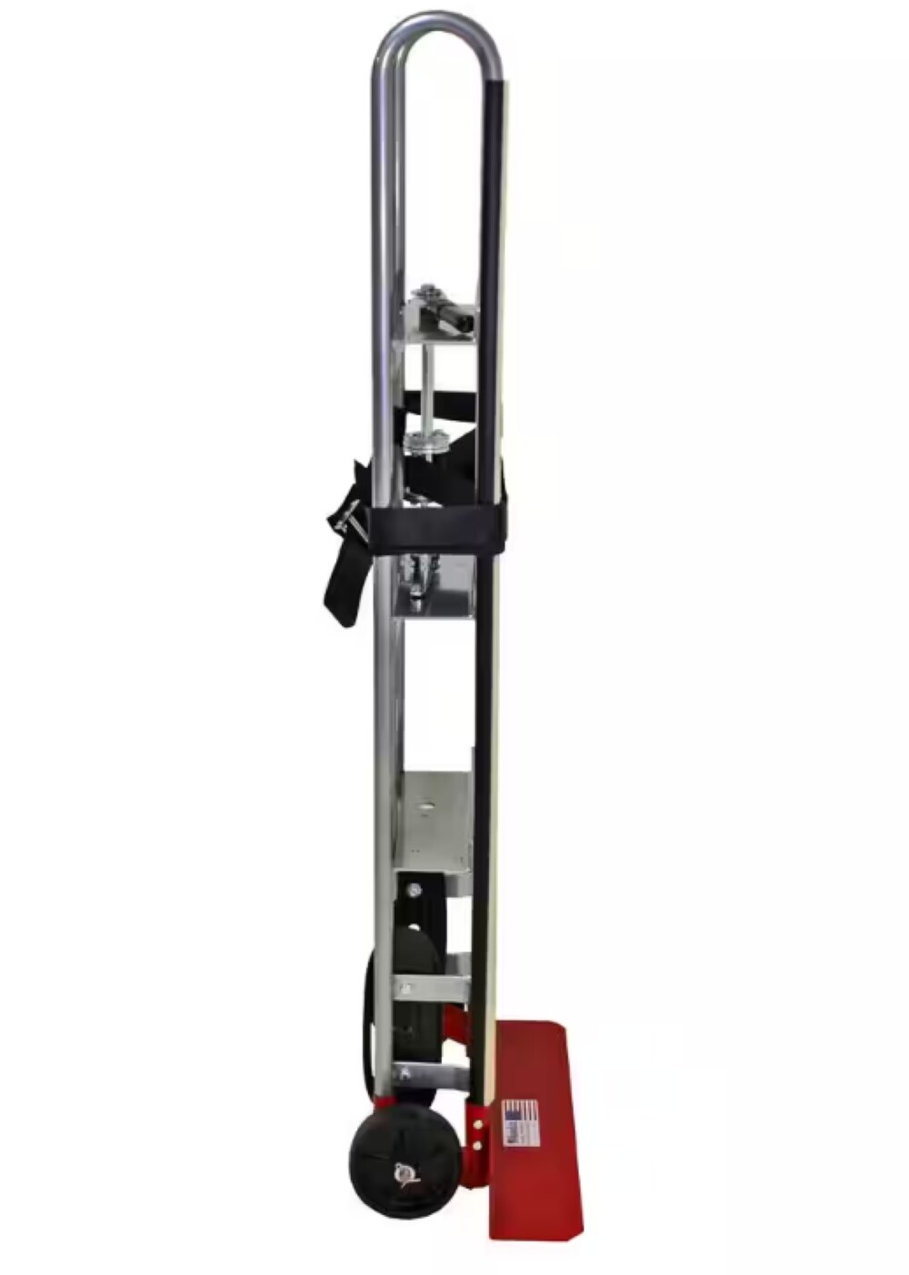 Carretilla de mano para electrodomésticos de aluminio plateado de 2 ruedas con capacidad de 800 lb Milwaukee DC40187