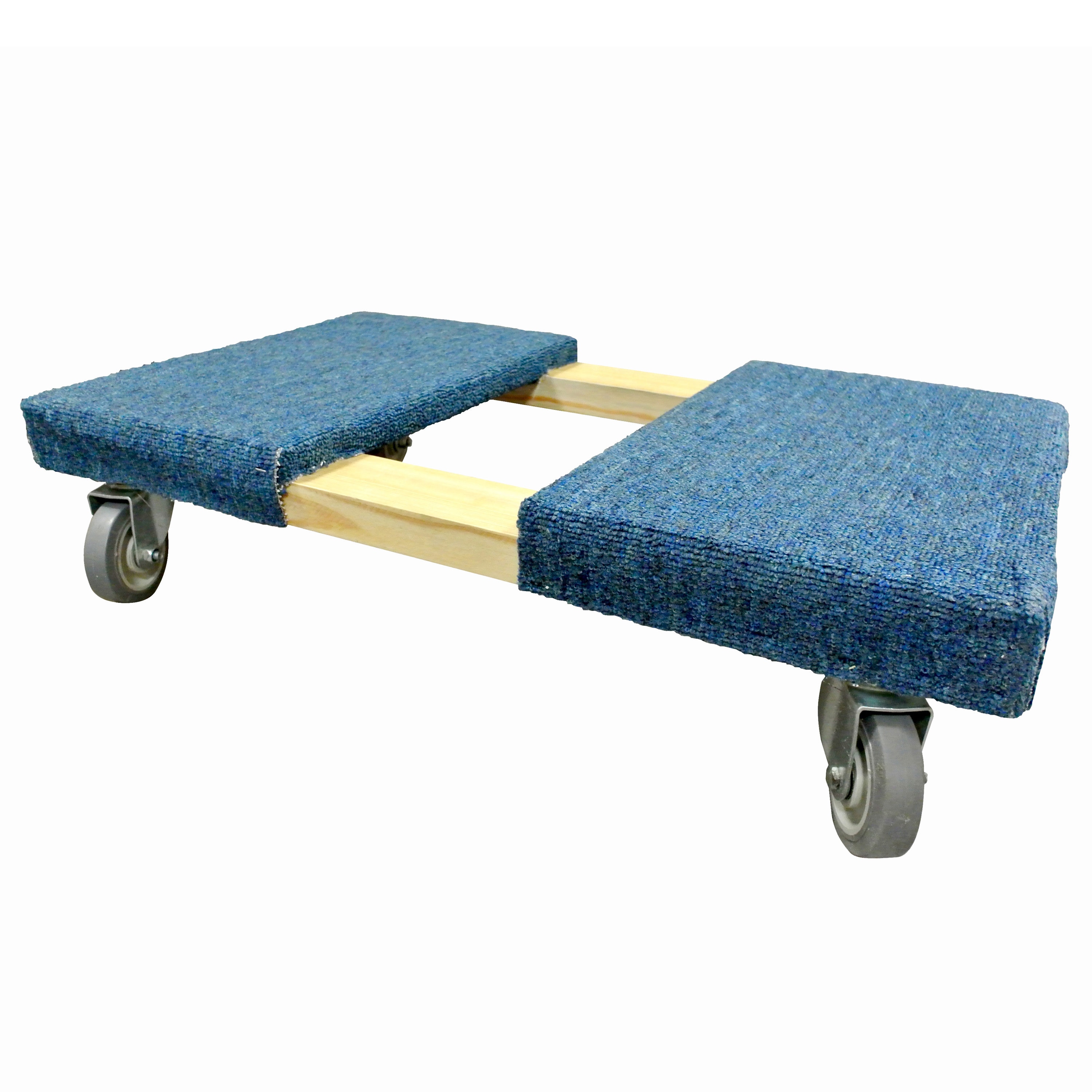 Carretilla para muebles de madera con capacidad de 1000 libras y 4 ruedas, varios colores/acabados.