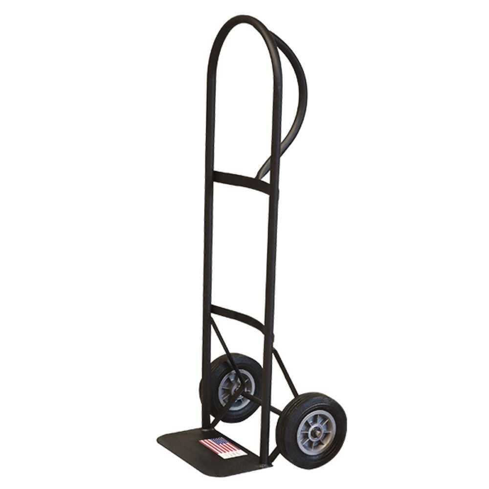 Carretilla estándar de acero negro de 2 ruedas con capacidad de 600 lb de Milwaukee DC30020