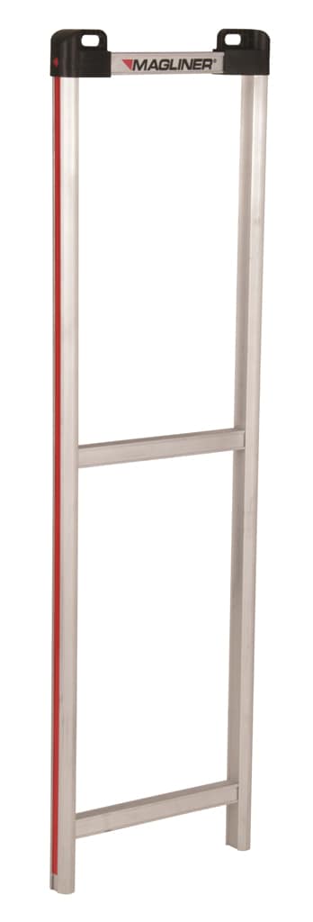 Camión de plataforma resistente de aluminio plateado con capacidad de 1200 libras y 6 ruedas Magliner BDLK112