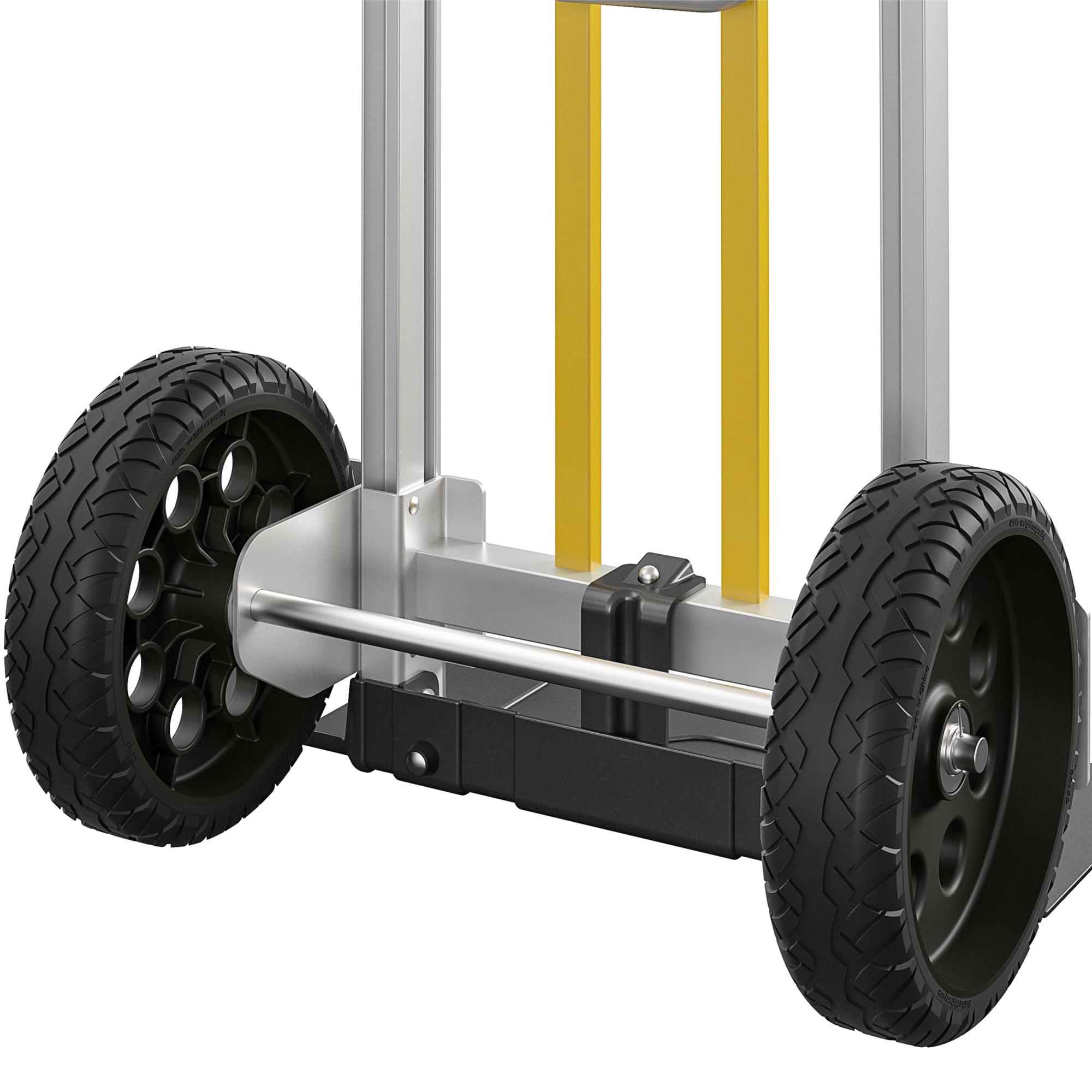 Carretilla de mano convertible de acero plateado Cosco de 800 libras de capacidad con 2 ruedas 12253BBY1E