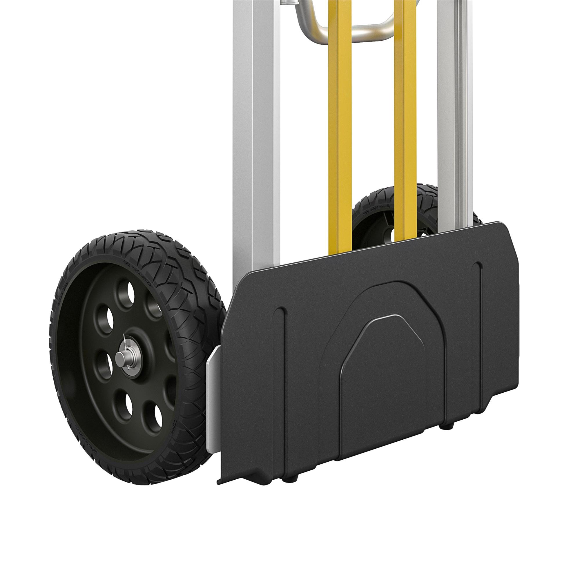 Carretilla de mano convertible de acero plateado Cosco de 800 libras de capacidad con 2 ruedas 12253BBY1E