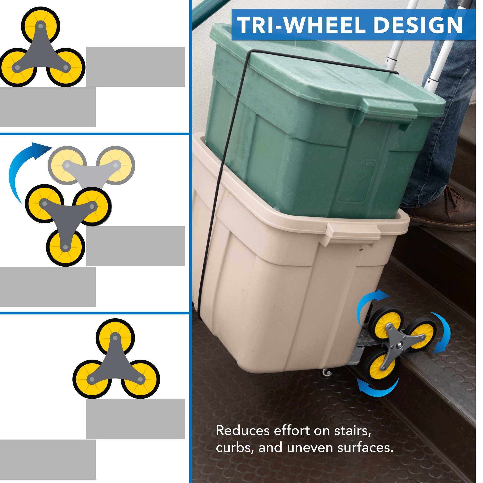 Carrito de aluminio Mount-It! con capacidad para 154 libras y ruedas de 4 pulgadas, disponible en varios colores y acabados MI-953