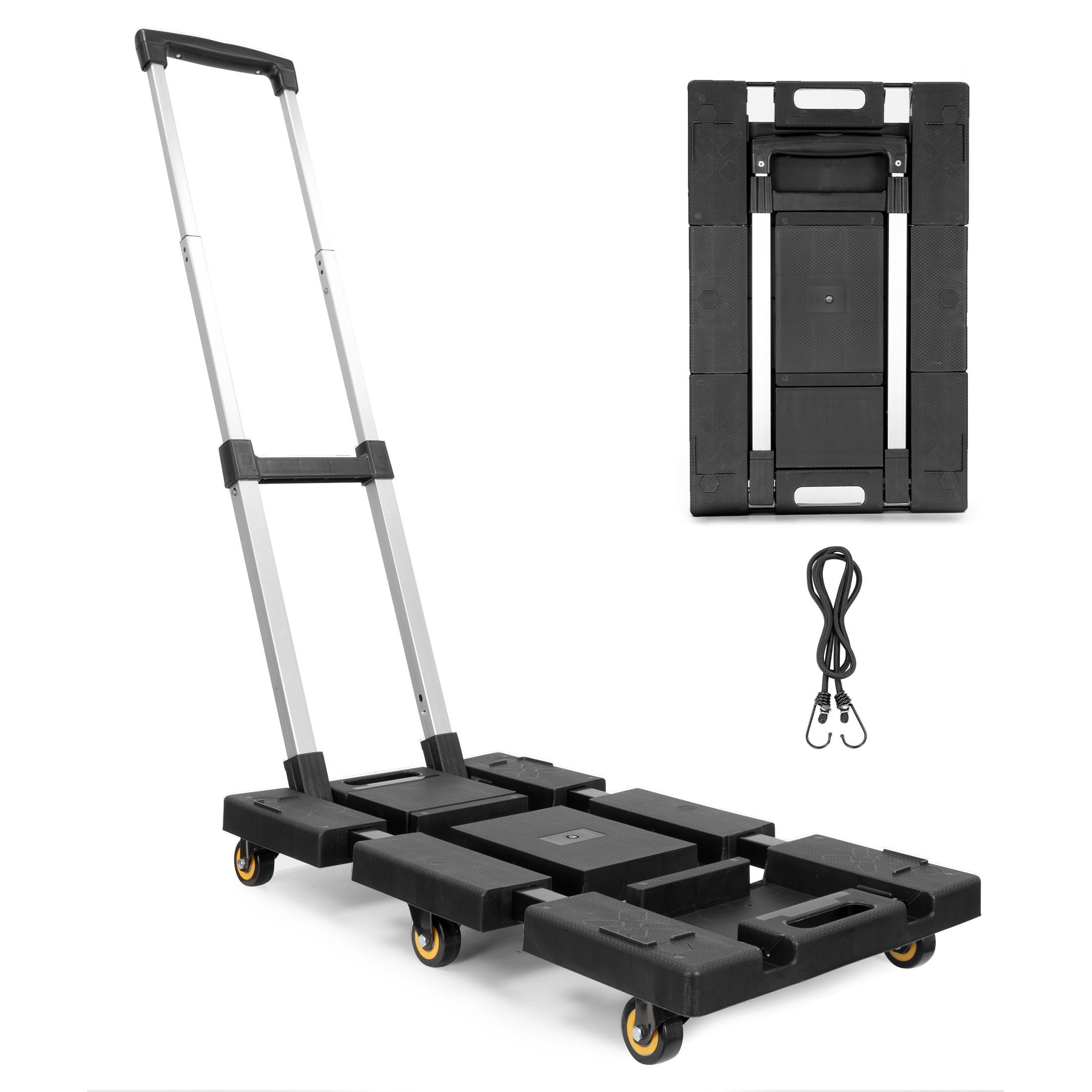 ¡Monta-Lo! Carretilla de aluminio de capacidad 330 lb y 4 ruedas, varios colores/acabados MI-954