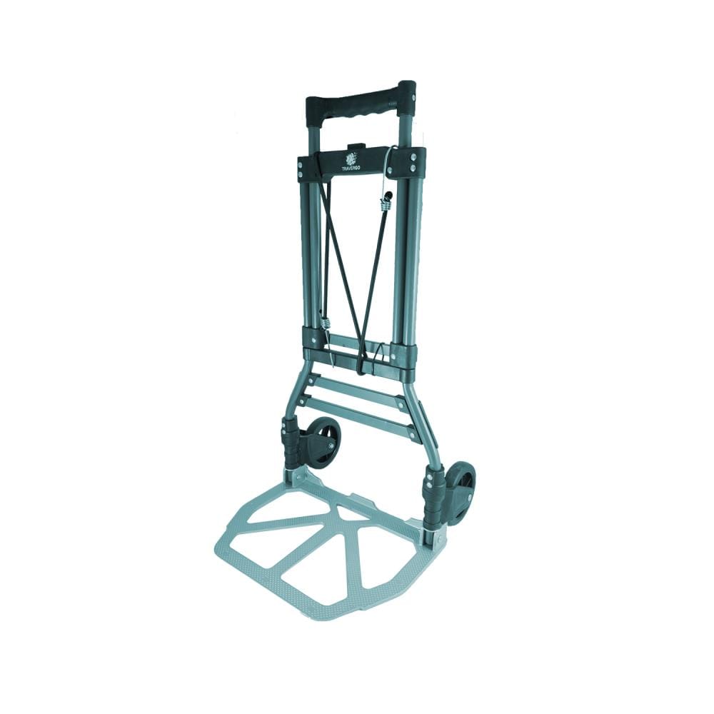 Carretilla de mano plegable de aluminio gris de 2 ruedas con capacidad de 150 libras Power By GoGreen TR1800