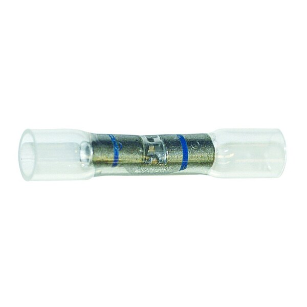Conector Phillips, termocontraíble, eléctrico, Sta-Dry Clear-Vu, de ventana, para cables de 16-14Ga, azul - 1-1662