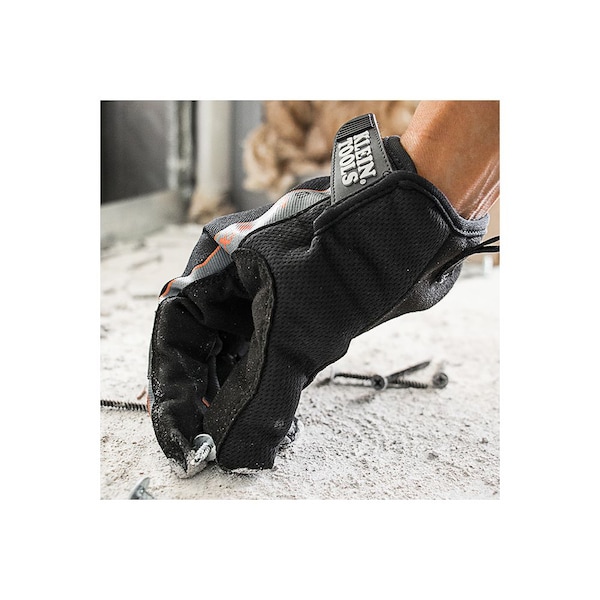 Guantes táctiles para mecánicos Klein Tools, XL, negro, tela - 40231