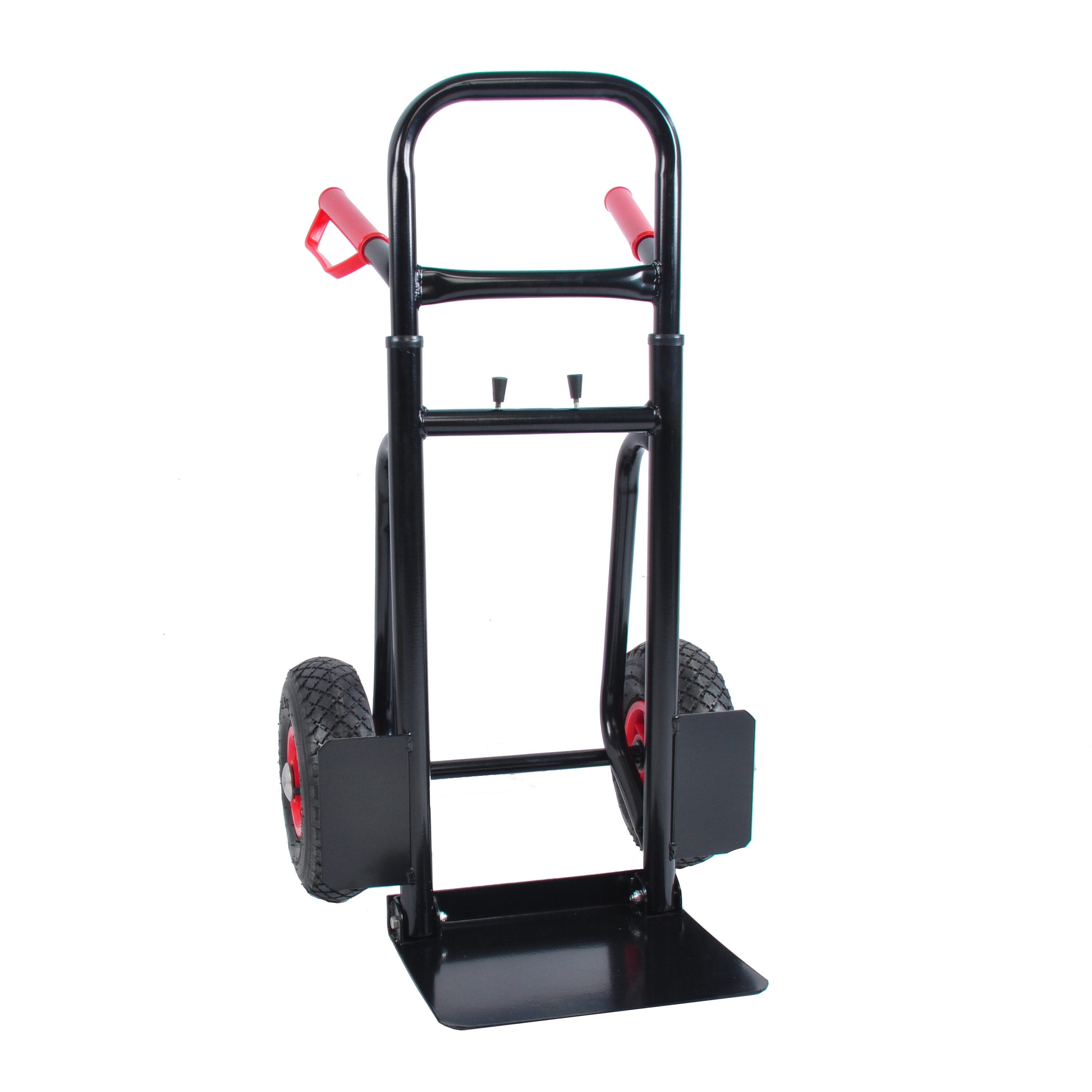 Carretilla de mano de acero negro de alta resistencia con capacidad de 330 lb y 2 ruedas Maocao Hoom BH-DJ-70001