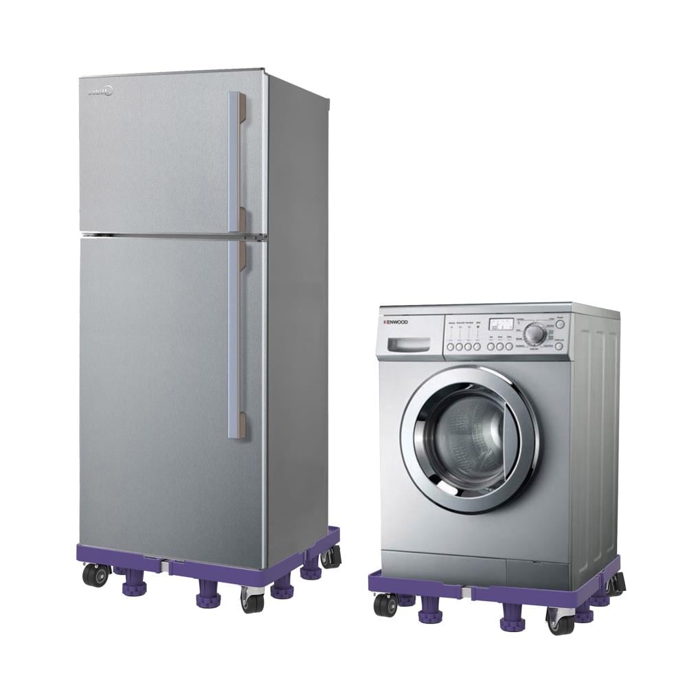Fleming Supply Carretilla para muebles de acero morada de 1100 libras de capacidad con 8 ruedas 425333XZB