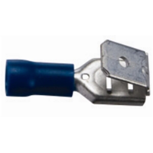 Terminal Piggyback de Vinilo Azul 16-14 in. 0.250, 9 piezas - JTT2109H