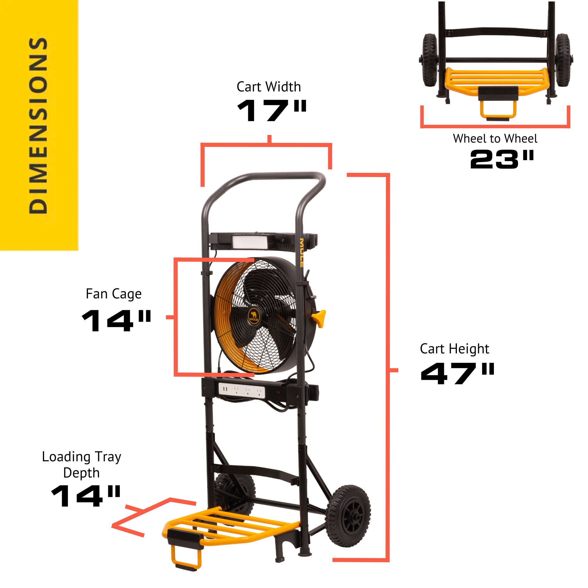 Carretilla de mano estándar de acero de capacidad 300 libras y 2 ruedas en varios colores/acabados 52000-26