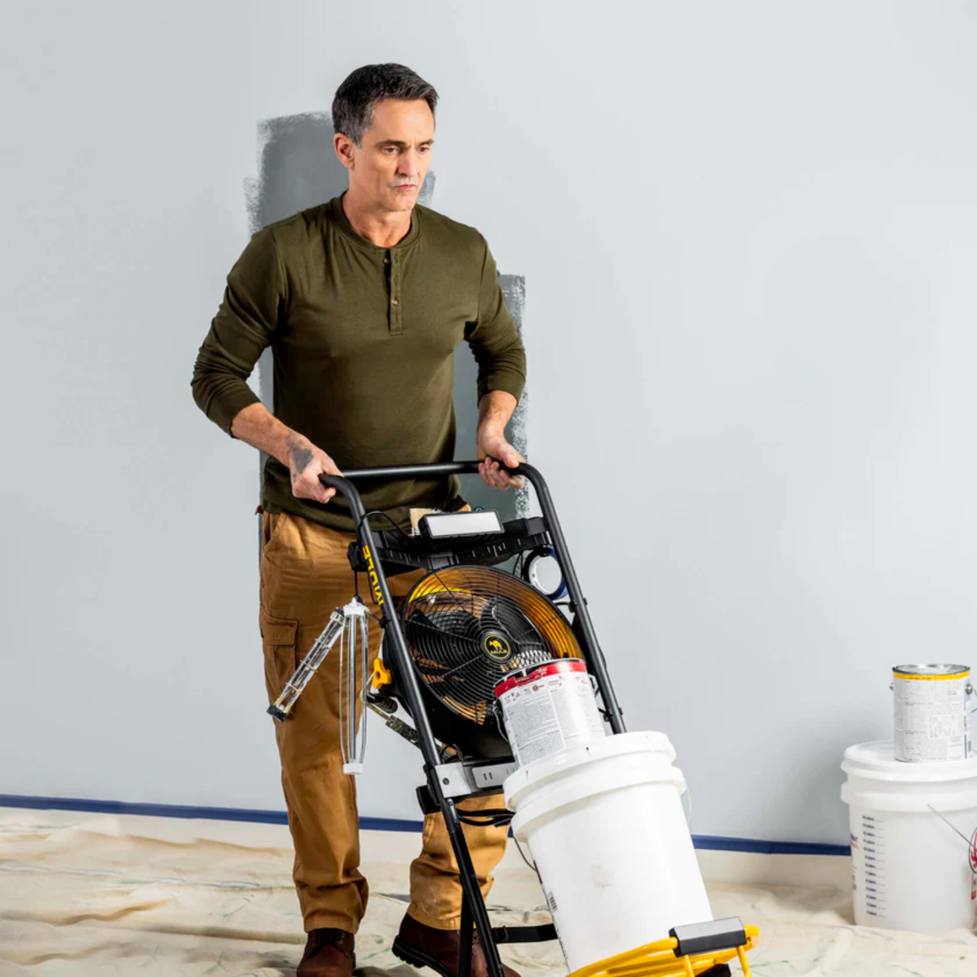 Carretilla de mano estándar de acero de capacidad 300 libras y 2 ruedas en varios colores/acabados 52000-26