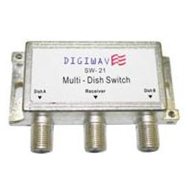 Conmutador Multiswitch Digiwave DGS-SW21 2x1 para Receptor Dishnet - Legacy - DGS-SW21