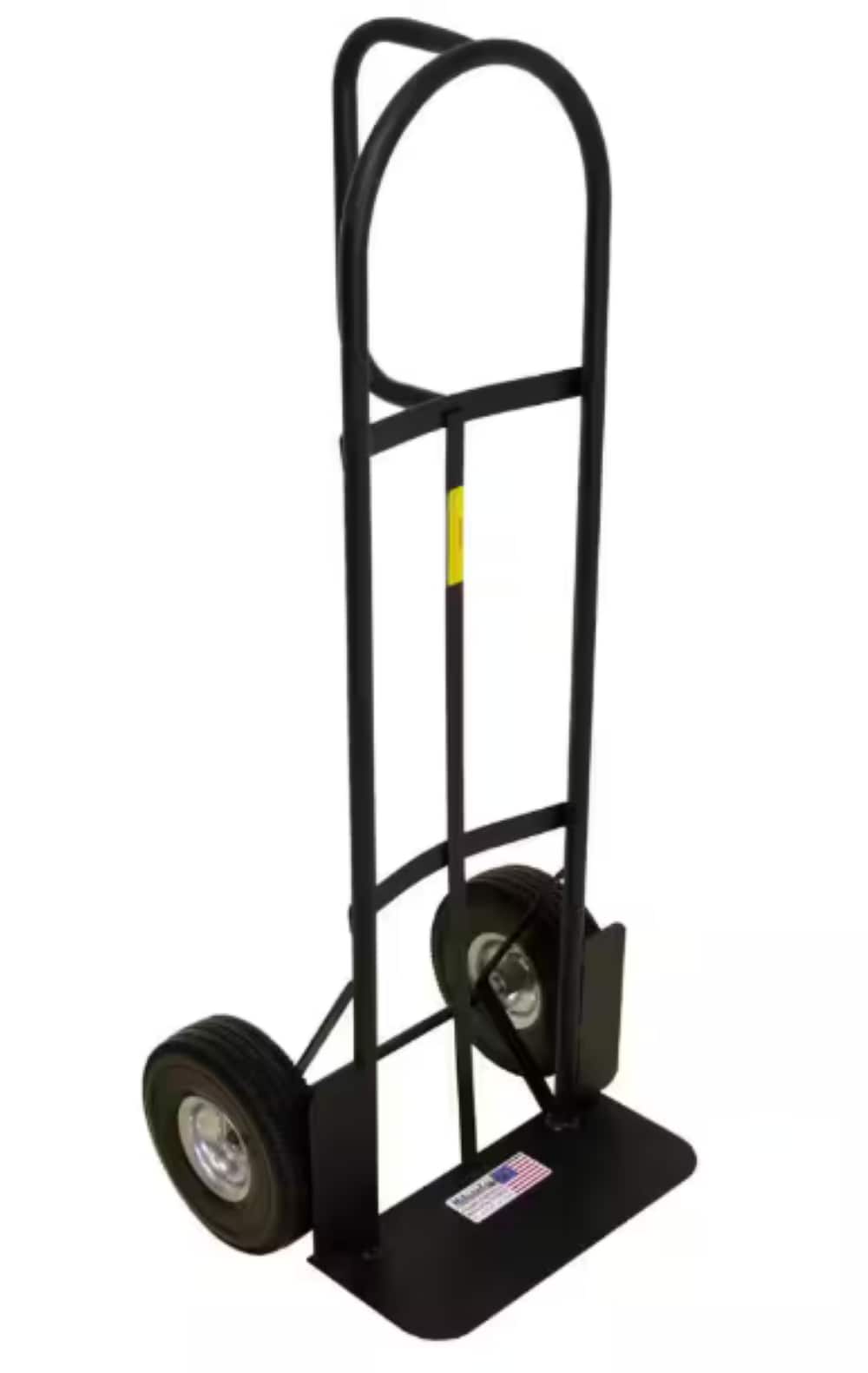 Carretilla de mano estándar de acero negro con capacidad de 800 lbs y 2 ruedas Milwaukee DC31029
