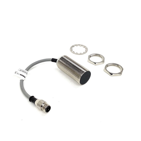 Trupower M30, Largo Alcance, Sensor 22mm Tipo Quasi-blindado, PNP, No, 6 Pigtail a Conector Micro AC M12 - 063-0109-LR