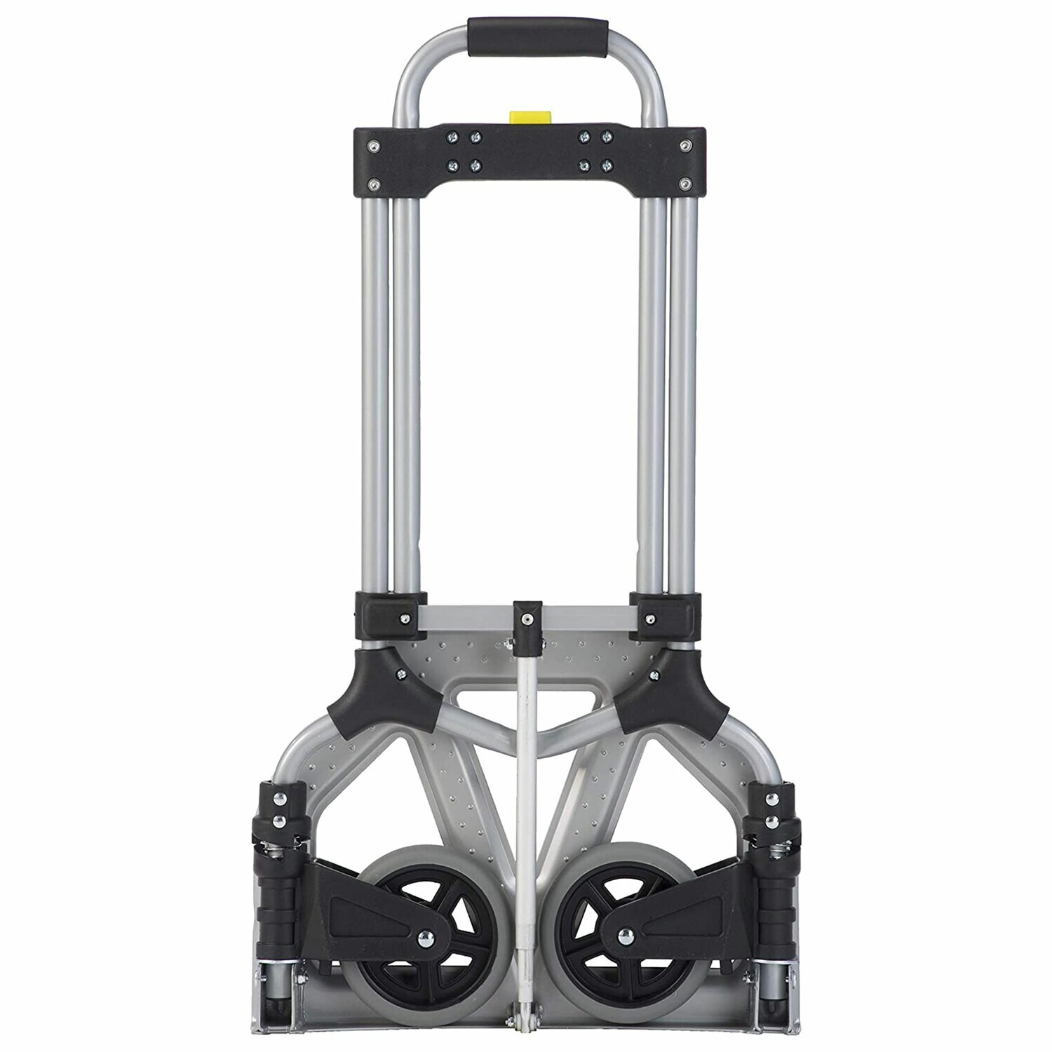 Carretilla de mano plegable de acero negro con capacidad de 160 libras y 2 ruedas MAGNA CART 274255
