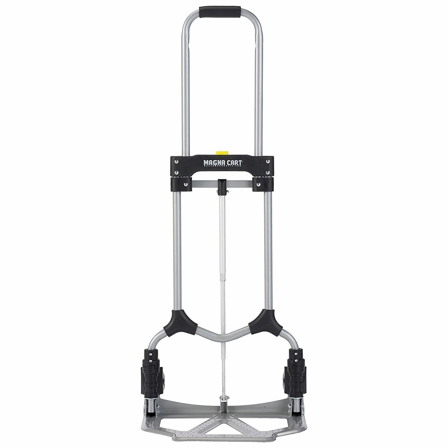 Carretilla de mano plegable de acero negro con capacidad de 160 libras y 2 ruedas MAGNA CART 274255