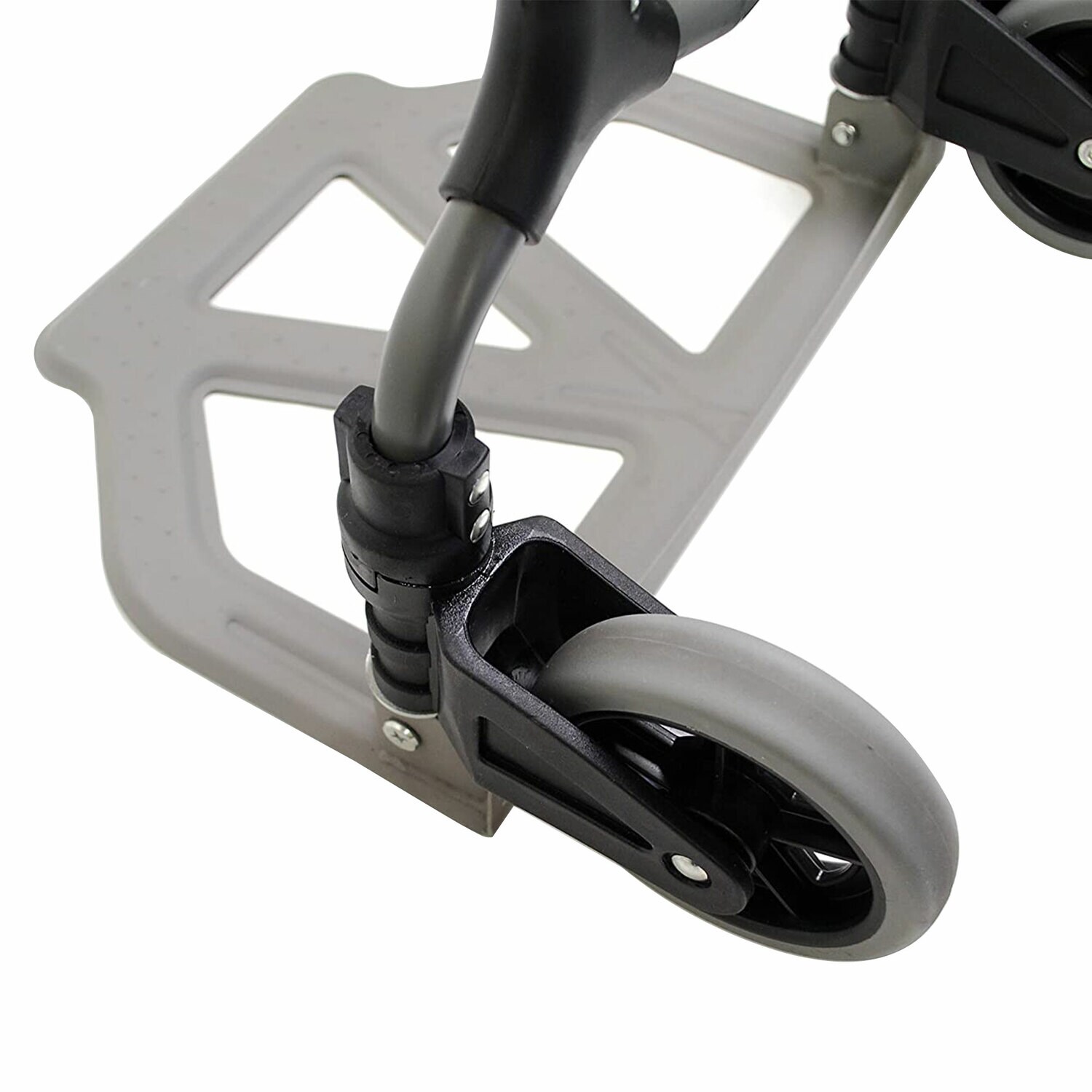 Carretilla de mano plegable de acero negro con capacidad de 160 libras y 2 ruedas MAGNA CART 274255