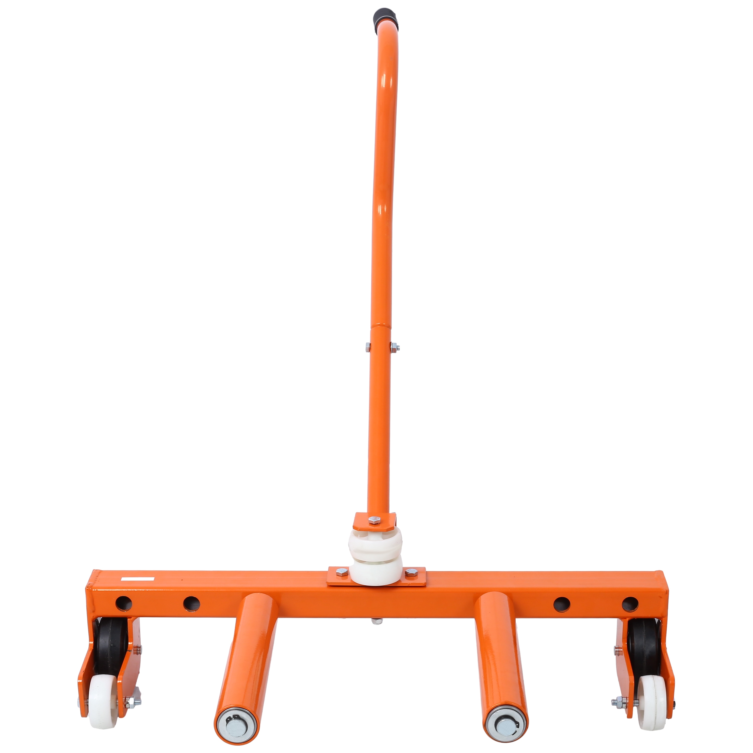 Carretilla de acero naranja Wildaven de 26 libras de capacidad con 2 ruedas (PL1998005)
