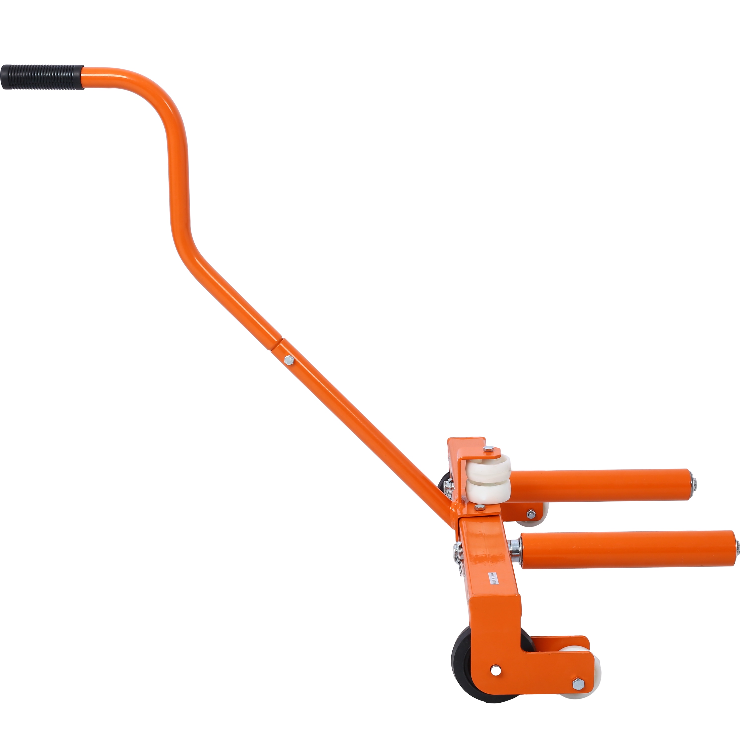 Carretilla de acero naranja Wildaven de 26 libras de capacidad con 2 ruedas (PL1998005)