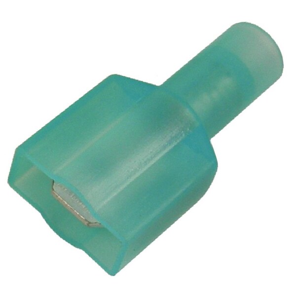Pico Wiring Accessories Pico Conector Rápido Macho de Nylon Totalmente Aislado, 0.250 pulgadas, 16-14 AWG Azul, 10PK - 1864KT